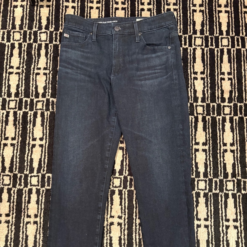 AG Anthropologie High-Rise Stevie Ankle